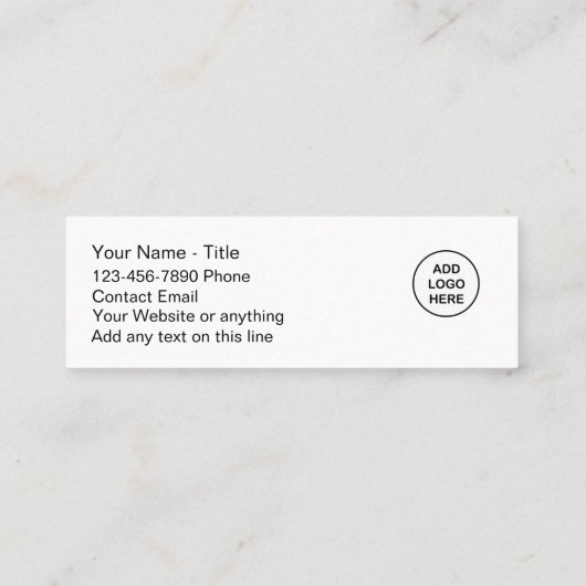 Het coolste budget autobedrijf mini visitekaartje (Achterkant)