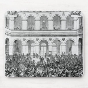 Het "Corbeille" in het Parijse bcourgebouw, 1873 Muismat