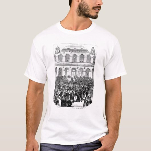 Het "Corbeille" in het Parijse bcourgebouw, 1873 T-shirt (Voorkant)