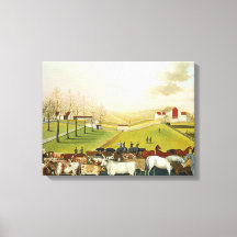 Het Cornell Boerderij (landschap Pennsylvania)