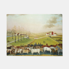 Het Cornell Boerderij (landschap Pennsylvania) Deurmat