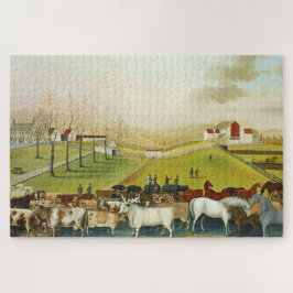 Het Cornell Boerderij (landschap Pennsylvania) Legpuzzel