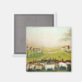 Het Cornell Boerderij (landschap Pennsylvania) Magneet (Voorkant / Achterkant)
