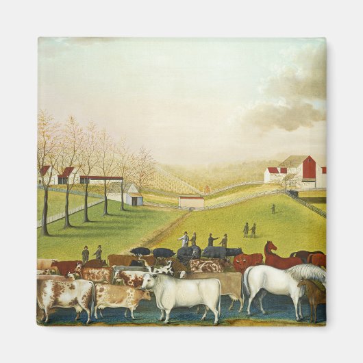 Het Cornell Boerderij (landschap Pennsylvania) Magneet (Voorkant)