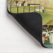 Het Cornell Boerderij (landschap Pennsylvania) Muismat (Hoek)