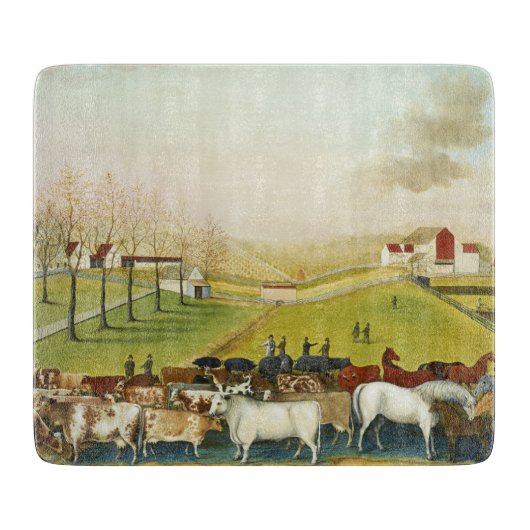 Het Cornell Boerderij (landschap Pennsylvania) Snijplank (Voorkant)