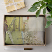 Het Cornell Boerderij (landschap Pennsylvania) Tissuepapier (Geschenk)