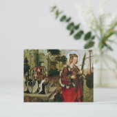 Het cortege van de rellen in de Autonome regio St. Briefkaart (Staand voorkant)