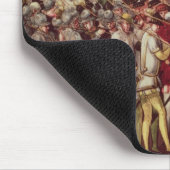 Het cortege van drummers en soldaten muismat (Hoek)