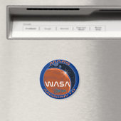 Het Cosmo Show | WASA Mission Patch Ronde magneet (Insitu (Vaatwasser))