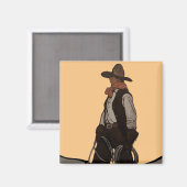 Het Cowboy Magazine Hoesje van NC Wyeth Magneet (Voorkant / Achterkant)