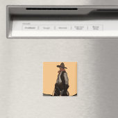 Het Cowboy Magazine Hoesje van NC Wyeth Magneet (Insitu (Vaatwasser))