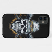 Het cowboyskelet Case-Mate iPhone case (Achterkant (horizontaal))