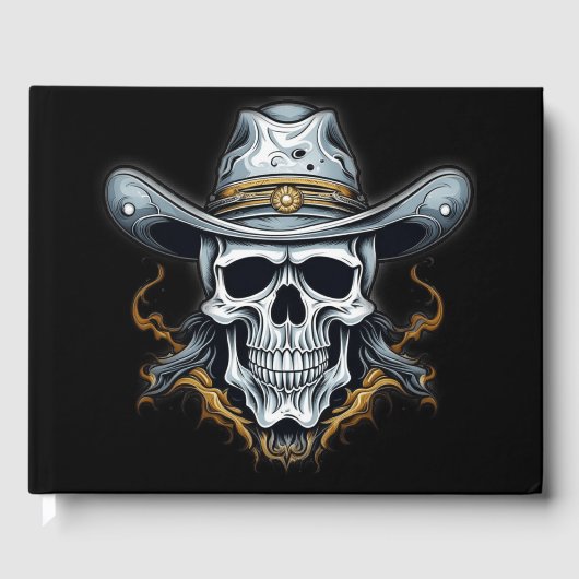 Het cowboyskelet gastenboek (Voorkant)