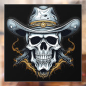 Het cowboyskelet raamsticker (Vel 2)
