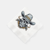 Het cowboyskelet servet (Hoek)