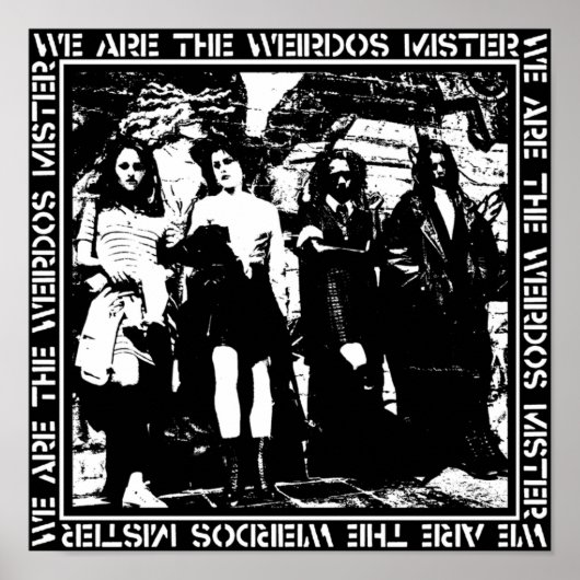 HET CRAFT DAT WE ZIJN DE WEIDOSE MISTER POSTER (Voorkant)