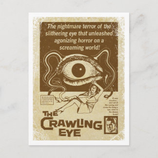 Het Crawling Eye Briefkaart