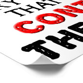 Het Crazy Funny Poster controleren (Hoek)