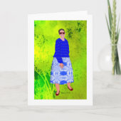 Het creatieve ontwerp van Active LeeMarie Kaart (Voorkant)