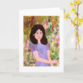 Het creatieve ontwerp van Bonjour Em LeeMarie Kaart (Gele Bloem)