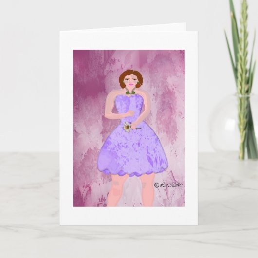 Het creatieve ontwerp van Dressy LeeMarie Kaart (Voorkant)