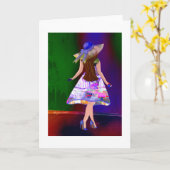 Het creatieve ontwerp van Fab LeeMarie Kaart (Gele Bloem)