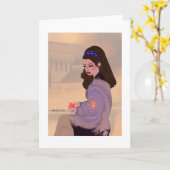 Het creatieve ontwerp van Maple LeeMarie Kaart (Gele Bloem)