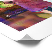 Het creatieve ontwerp van Moeder & Dochter LeeMari Poster (Hoek)