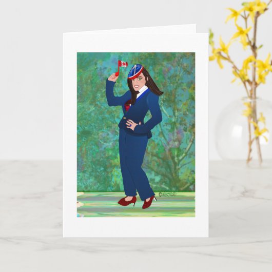 Het creatieve ontwerp van Patri LeeMarie Kaart (Gele Bloem)