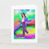 Het creatieve ontwerp van Rainbows LeeMarie Kaart (Voorkant)