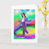 Het creatieve ontwerp van Rainbows LeeMarie Kaart (Gele Bloem)