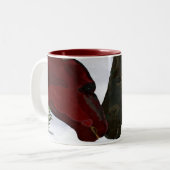 Het creatieve ontwerp van United Lee Marie Tweekleurige Koffiemok (Voorkant links)