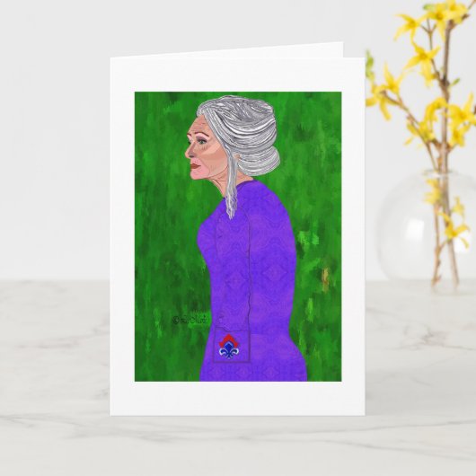 Het creatieve ontwerp van Wisdom LeeMarie Kaart (Gele Bloem)