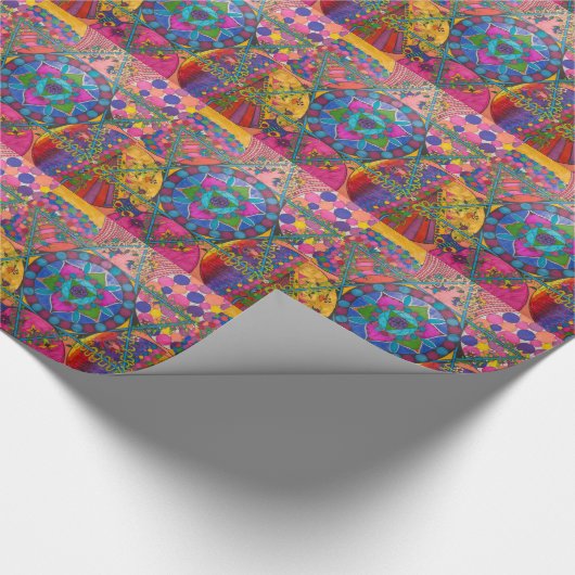 Het creëren van bewustzijn cadeaupapier (Hoek)