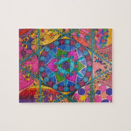 Het creëren van bewustzijn legpuzzel (Horizontaal)