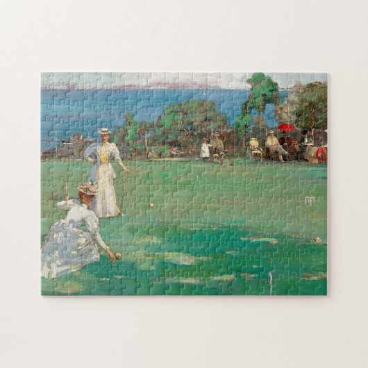 Het Croquet feest | Sir John Lavery Legpuzzel (Horizontaal)