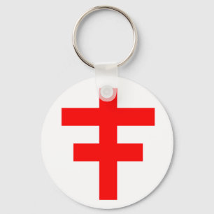 Het Cross Pattee van The Scottish Knight Templar Sleutelhanger