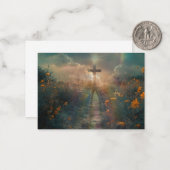 Het Cross Wenskaart Notitiekaartje (Voorkant / Achterkant in situ)