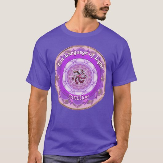 Het Crown Chakra symbool of Functie T-shirt (Voorkant)