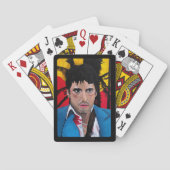 Het Cubaanse Schilderij van Alfred Fox Pokerkaarten (Achterkant)