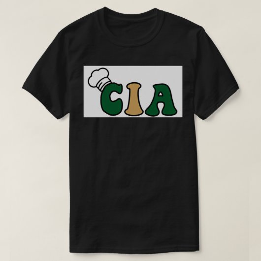 Het Culinair Instituut van Amerika T-shirt (Design voorkant)