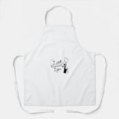 Het culinaire doek: een stijlvol keuken Schort voo (Voorkant)