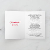 Het Cupcake-verhaal, Halloween gedicht Kaart (Binnen)