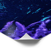 Het cyberboommonster in het donker perfect poster (Hoek)