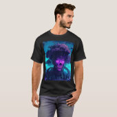 Het cyberboommonster in het donker t-shirt (Voorkant volledig)