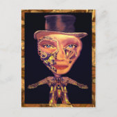 Het Cyborg Tap Dancer Briefkaart (Voorkant)