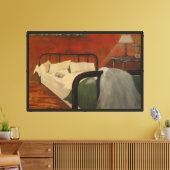 Het Dagboek Canvas Afdruk (Insitu (Woonkamer))