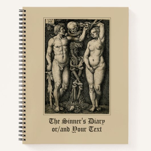 Het dagboek van Adam & Eve Sinner Notitieboek (Voorkant)