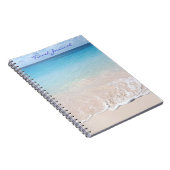 Het Dagboek van de reis (het strand van de Notitieboek (Rechterzijde)